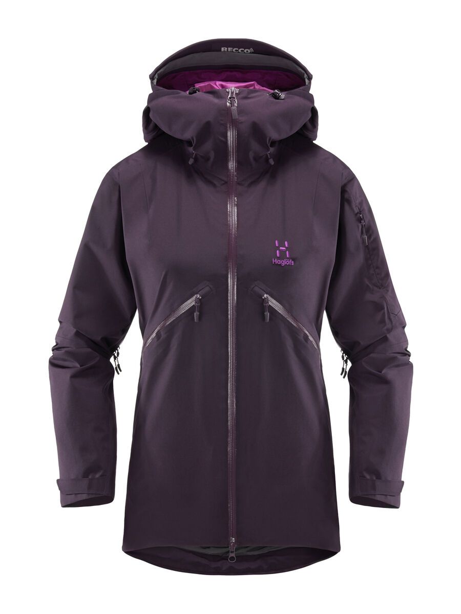 Haglöfs Khione Jacket Women, acai berry/lilac - Bild 1