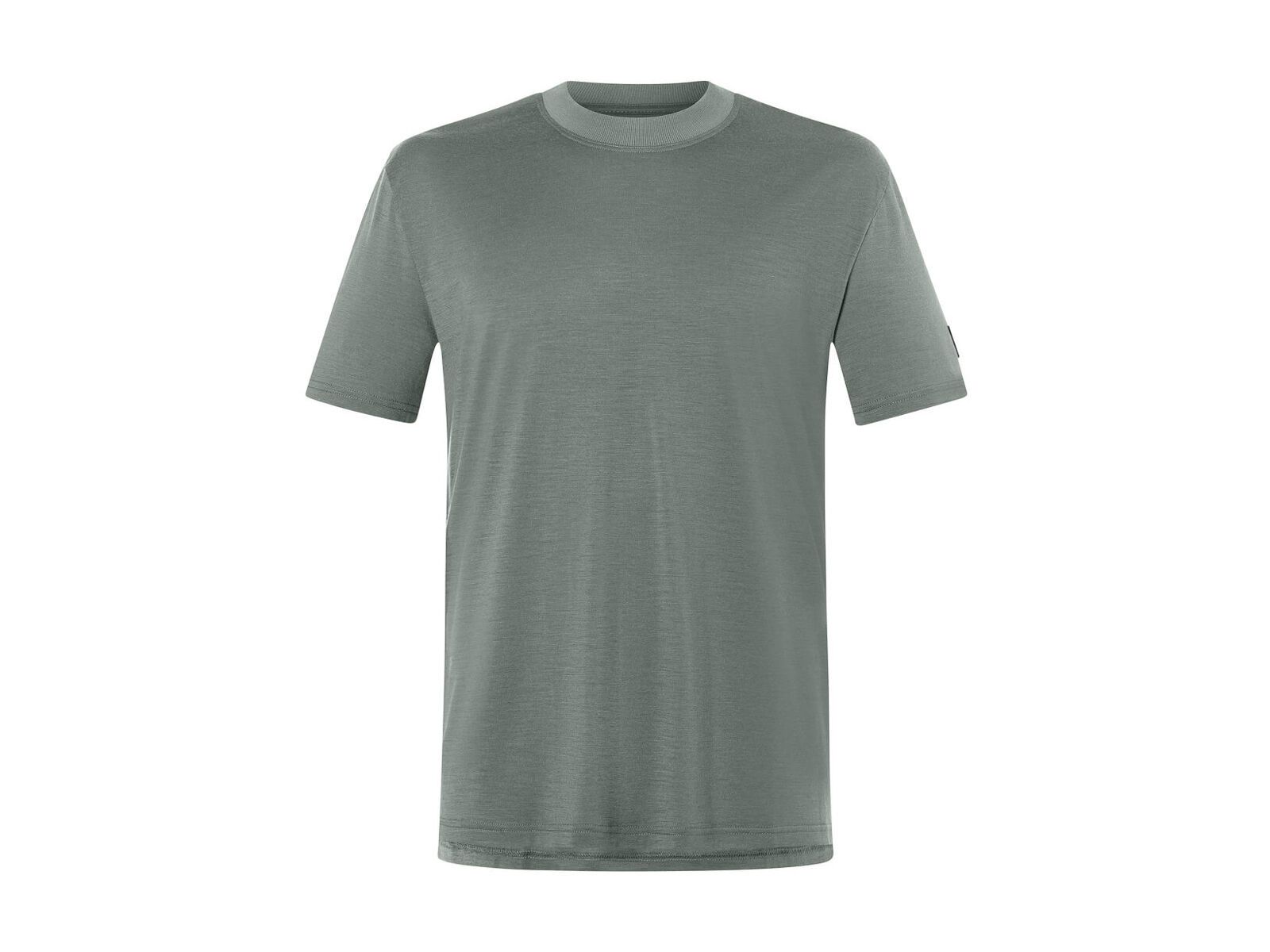 super.natural Casual Rib Bio J Tee Herren, eucalyptus - Bild 1