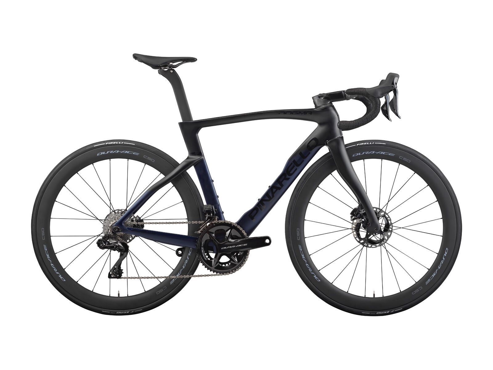 Pinarello Dogma F Dura Ace Di2 2x12 DB / Princeton CarbonWorks GRIT 4540 DB HG11 midnight blue 55 cm C1609270182-20123