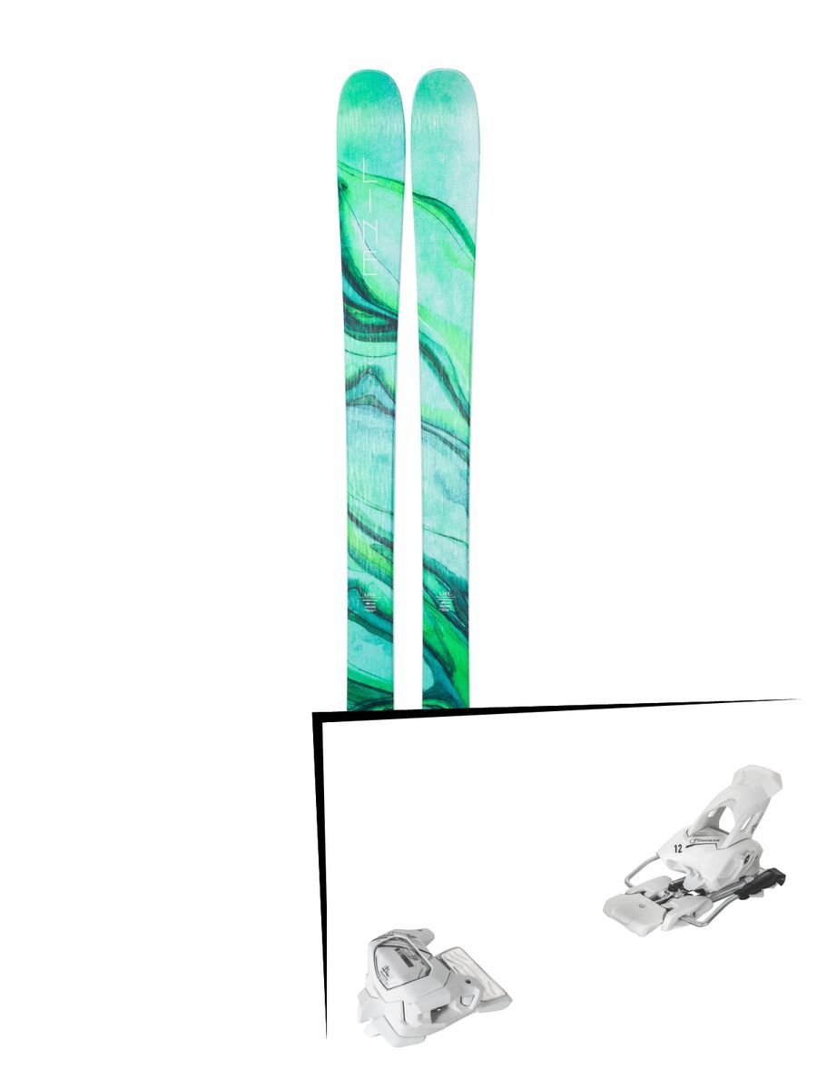 Set: Line Pandora 84 2019 + Tyrolia Attack² 12 GW matt white - Bild 1