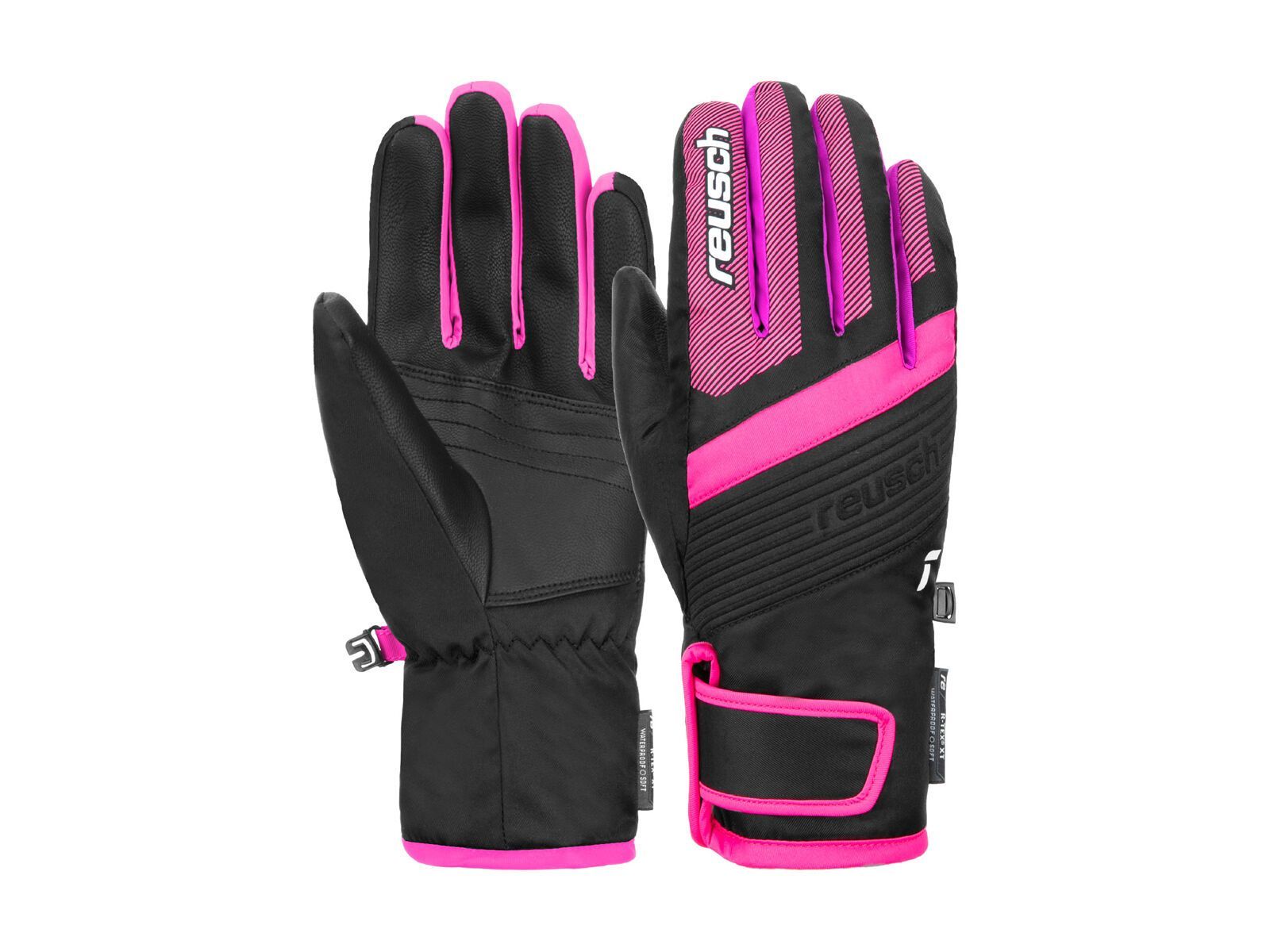 Reusch Duke R-Tex XT Junior, black/pink glo - Bild 1