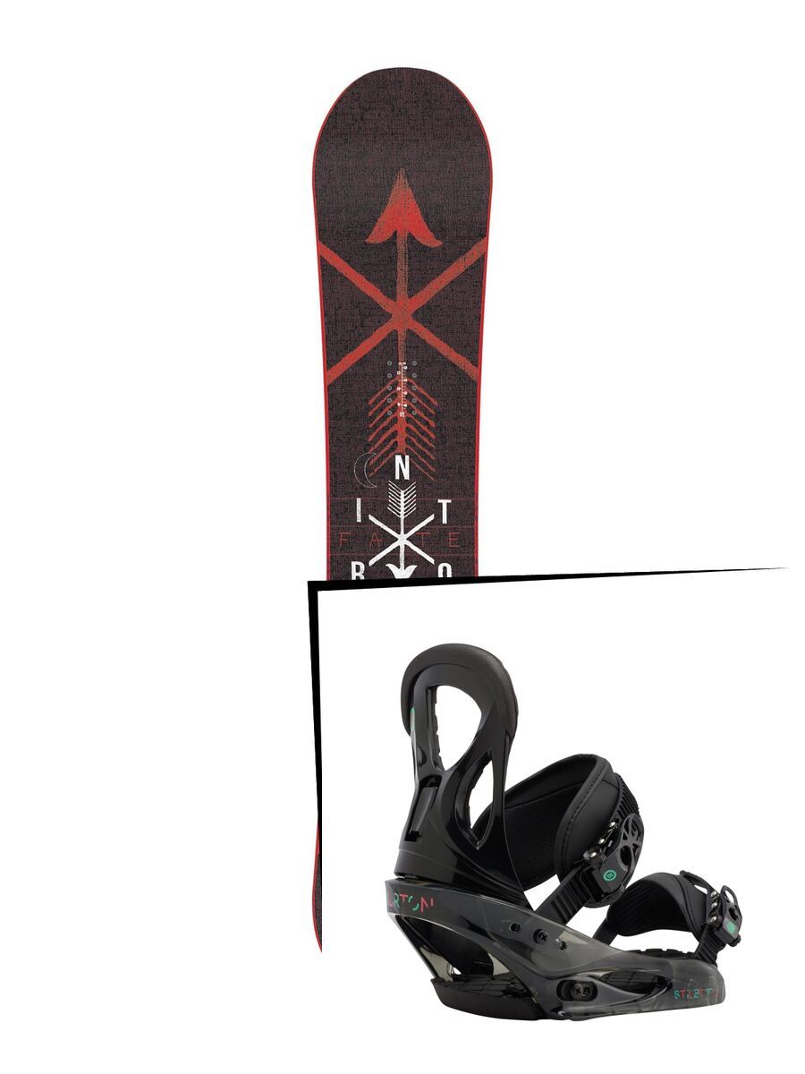 Set: Nitro Fate 2015 + Burton Stiletto (1712930S) - Bild 1