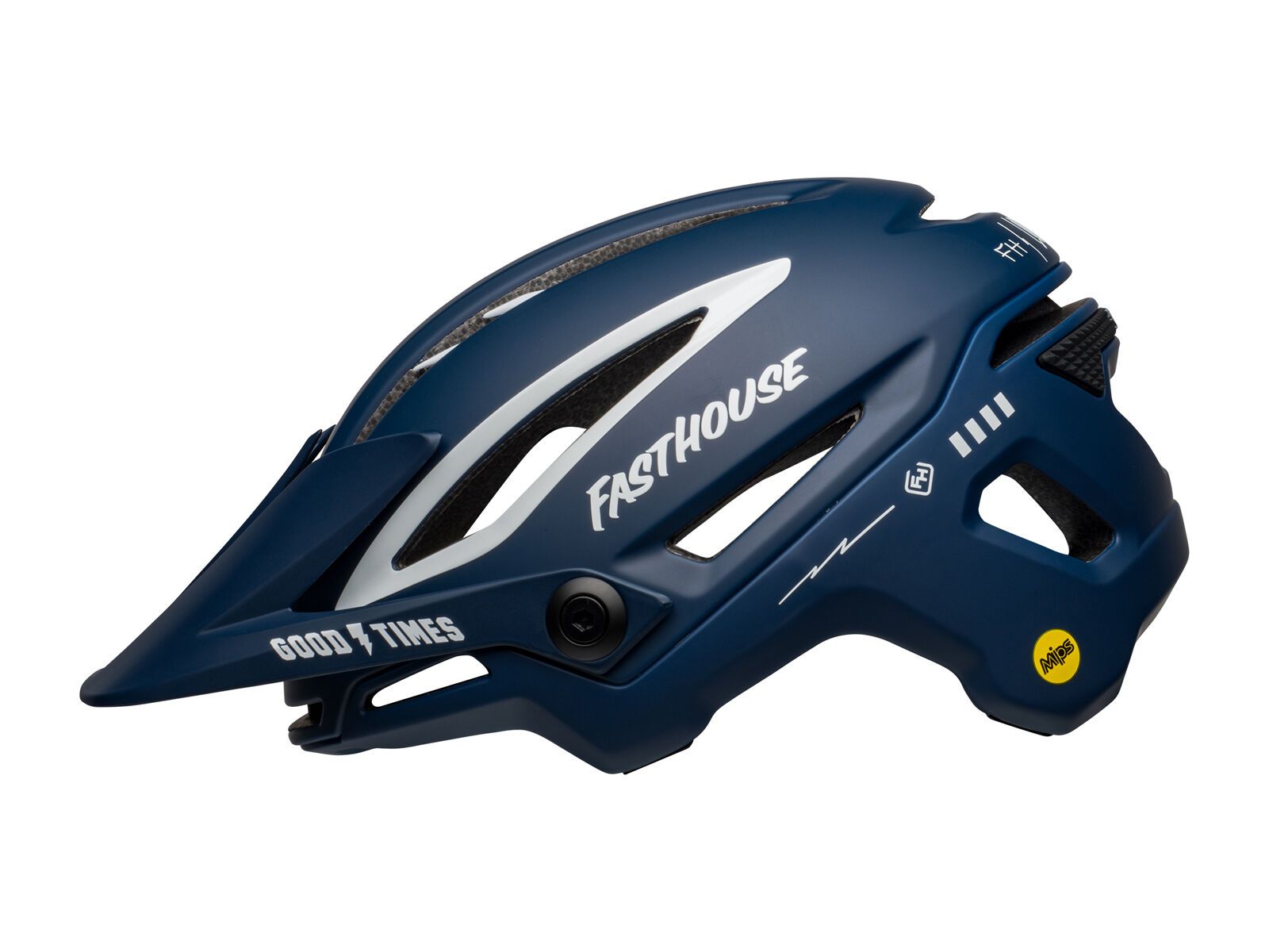 Bell Sixer MIPS Fasthouse, matte/gloss blue/white - Bild 2