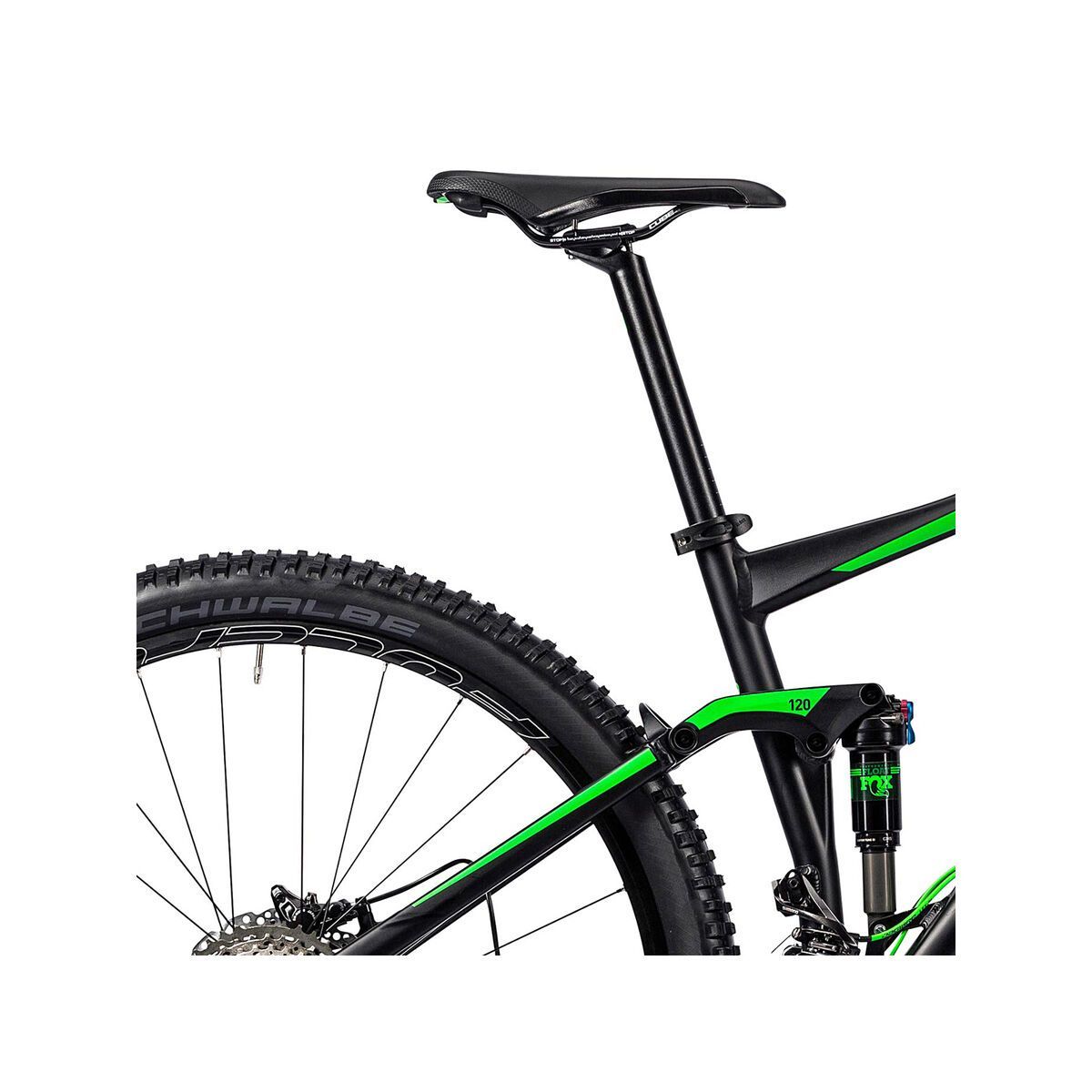 Cube Stereo 120 HPA SL 27.5, black´n´green - Bild 6