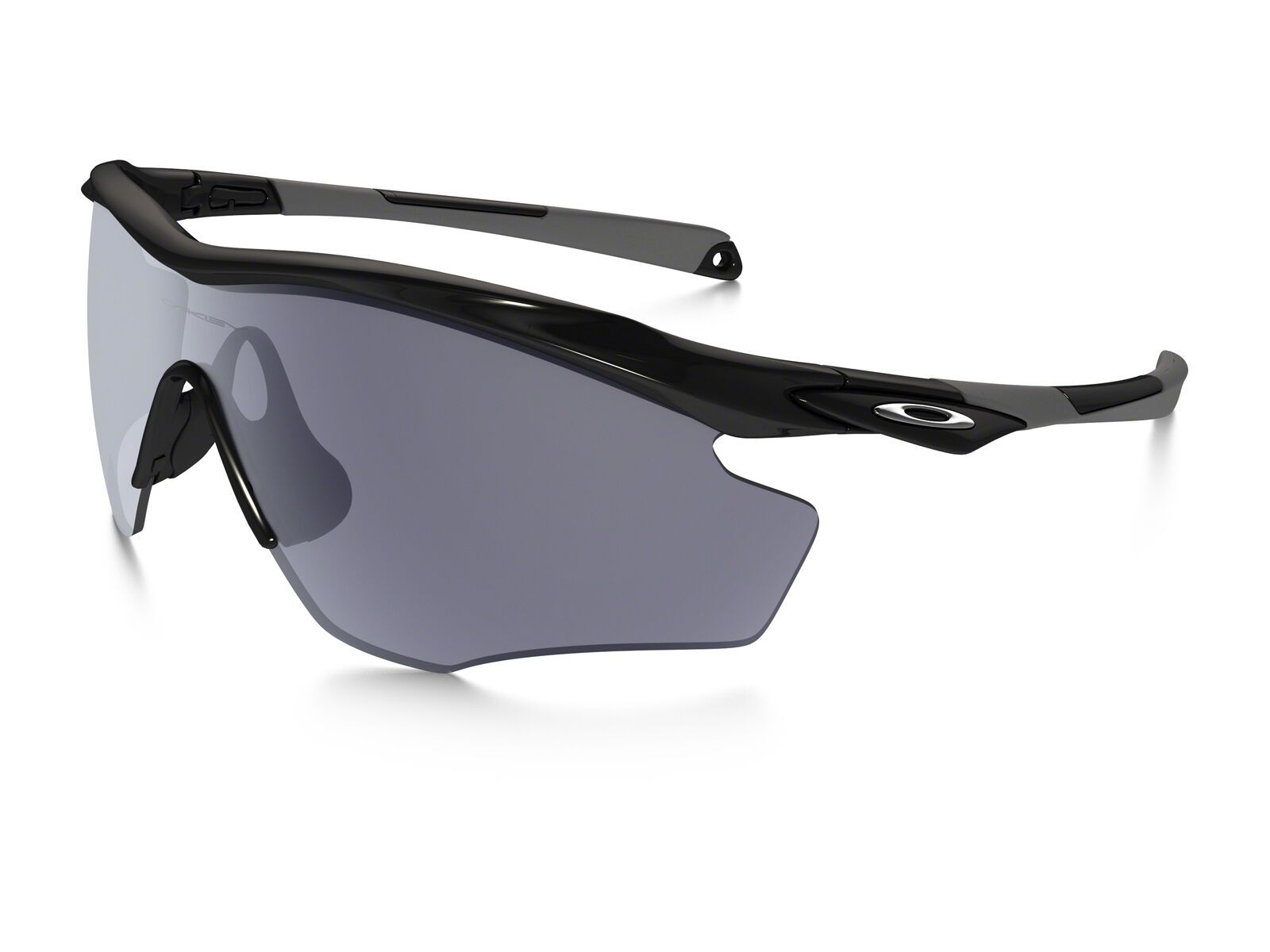 Oakley M2 Frame XL, polished black/Lens: grey - Bild 1