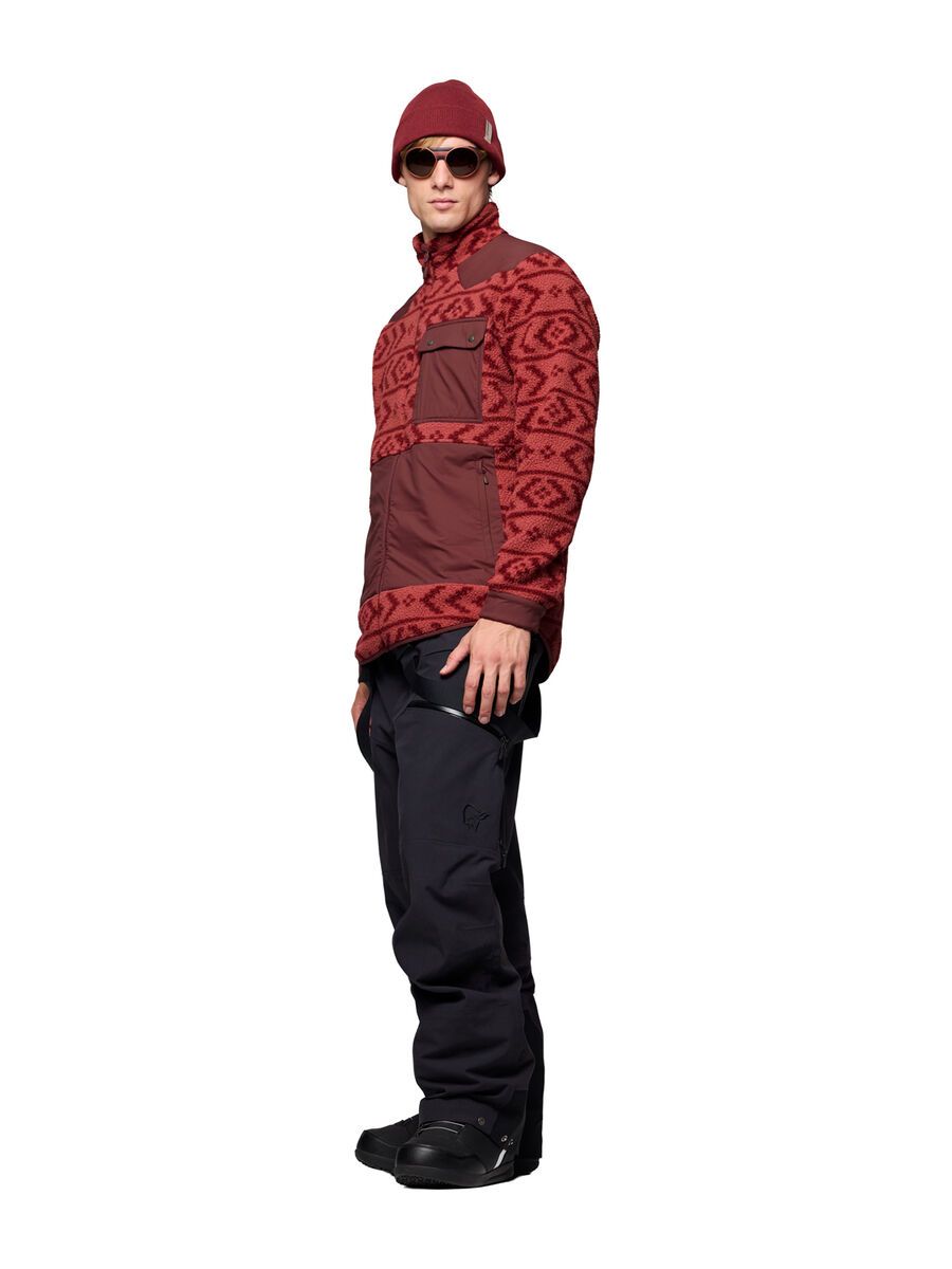 Norrona tamok warm3 Jacket M's, cowhide/port - Bild 6