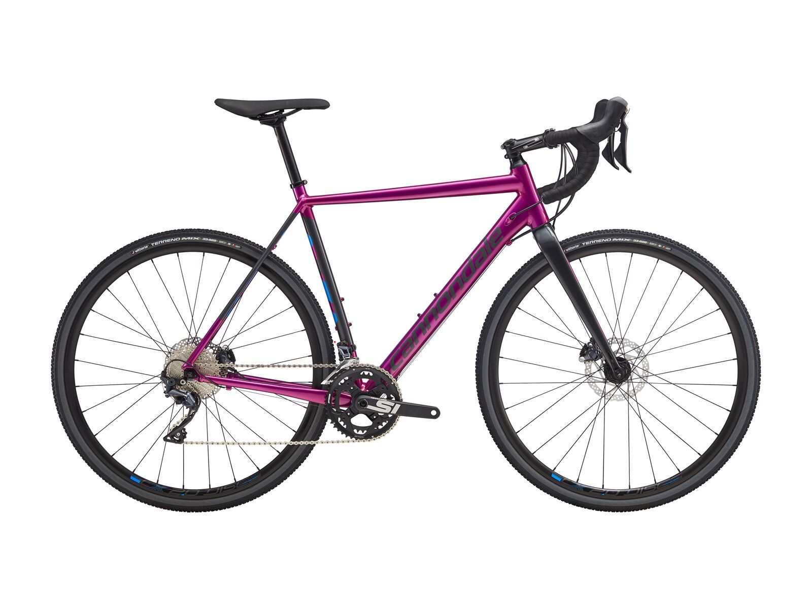Cannondale CAADX Ultegra, deep purple w/ graphite and electric blue - gloss - Bild 1