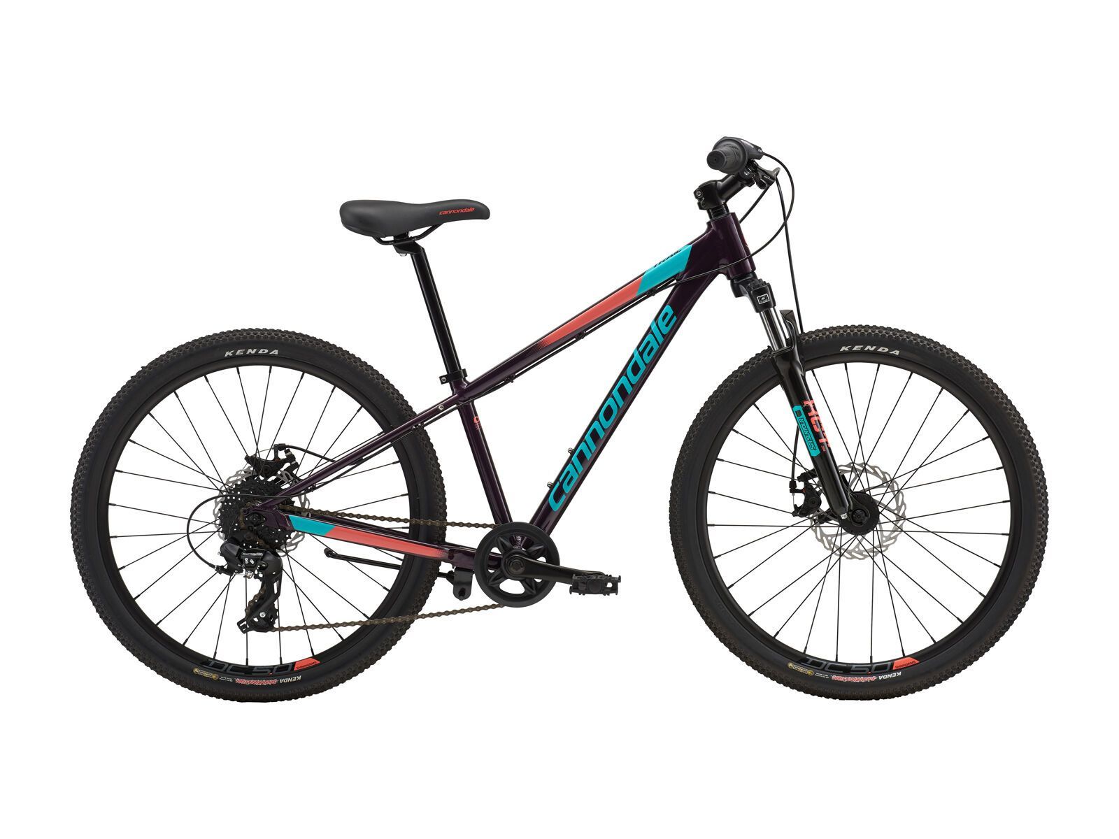 Cannondale Trail 24 Girl's, galaxy w/ turquoise and coral, gloss (gxy) - Bild 1
