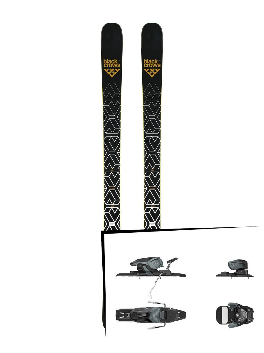 Set: Black Crows Daemon 2019 + Salomon Warden 11 dark grey/black - Bild 1