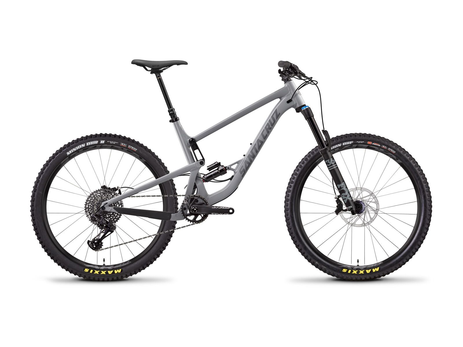 Santa Cruz Bronson AL S, primer grey and silver - Bild 1