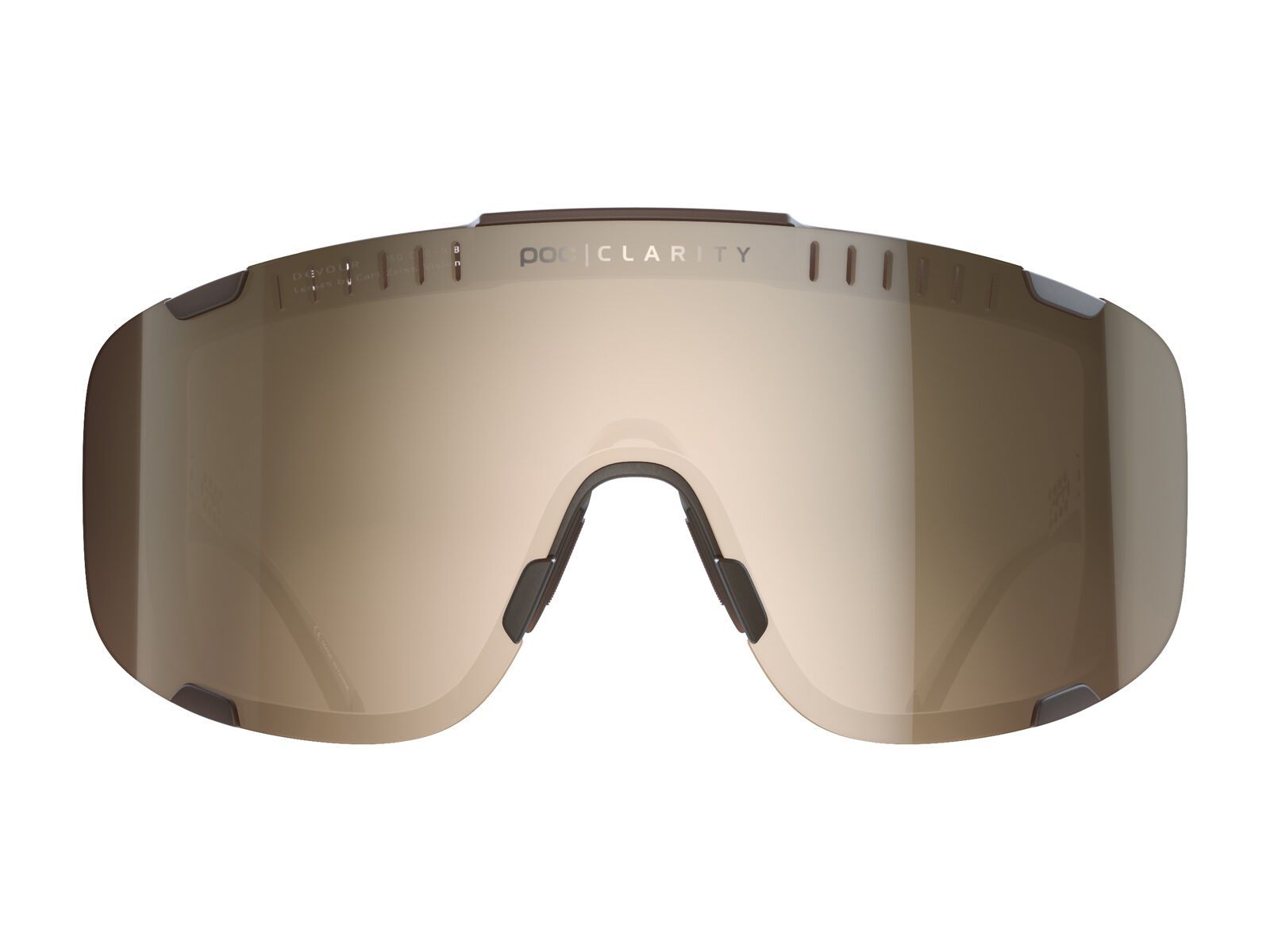 POC Devour, Clarity Trail Silver / axinite brown transl. - Bild 2