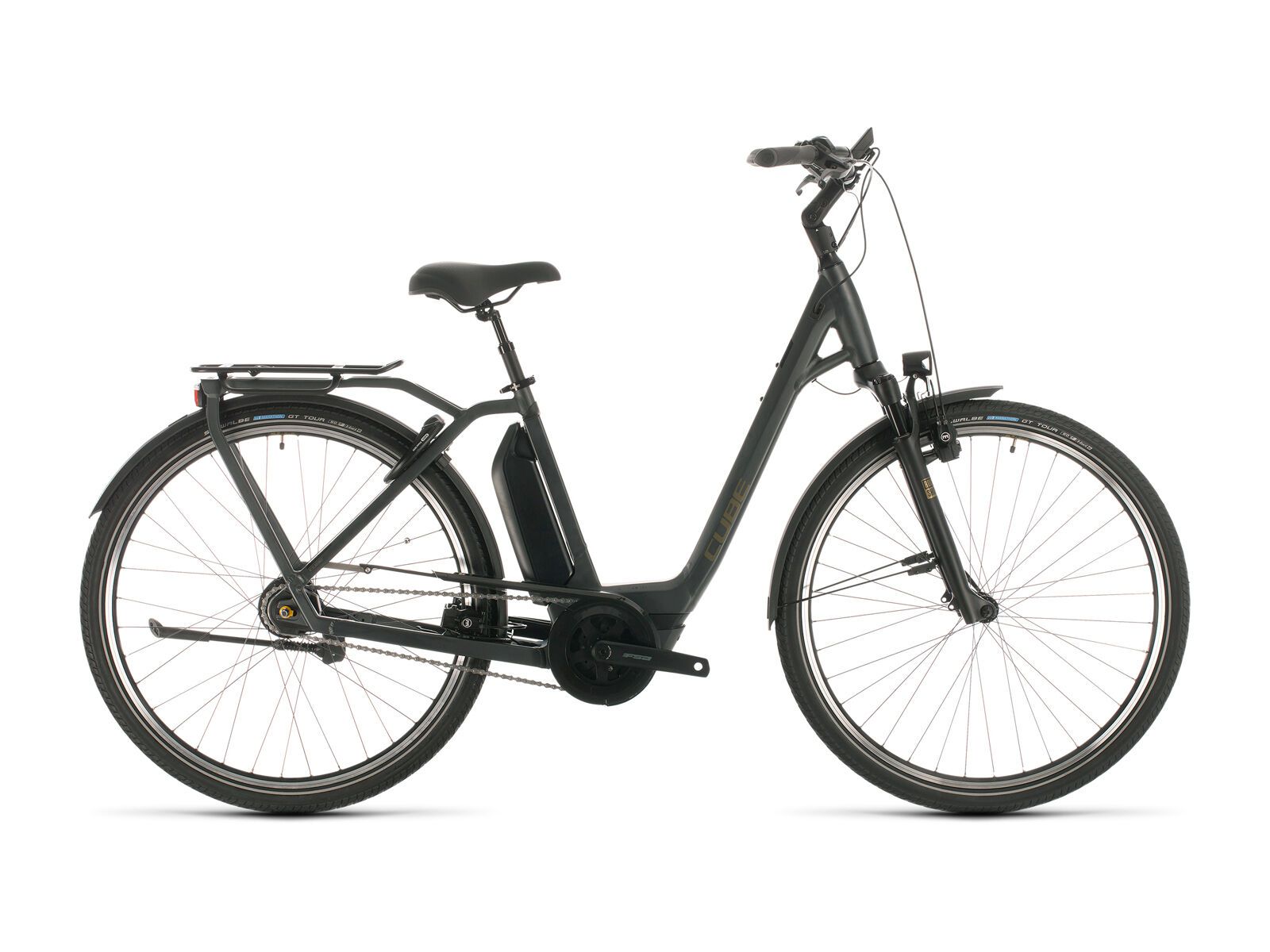 Cube Town Hybrid SL, iridium´n´gold - Bild 1