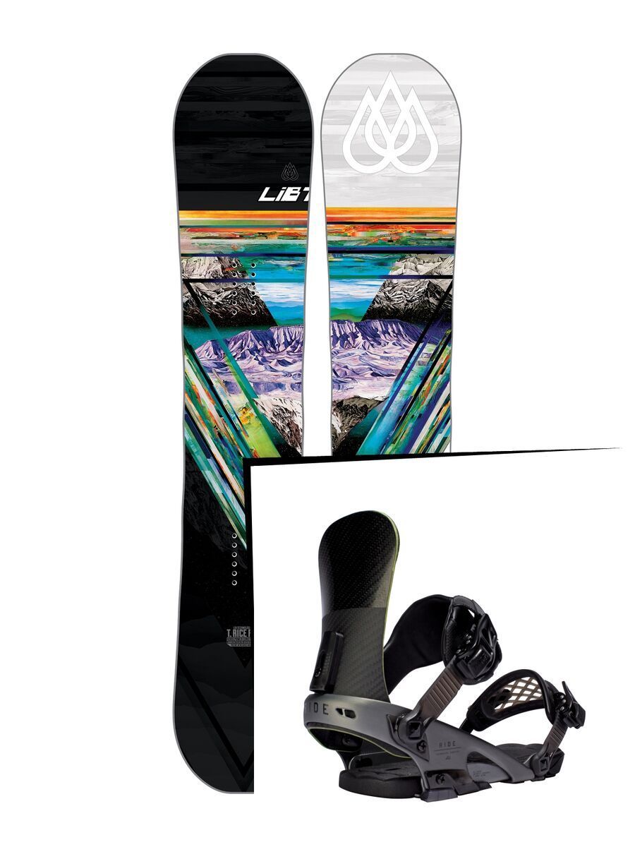 Set: Lib Tech T-Rice Pro 2017 + Ride EL Hefe (1487140S) - Bild 1