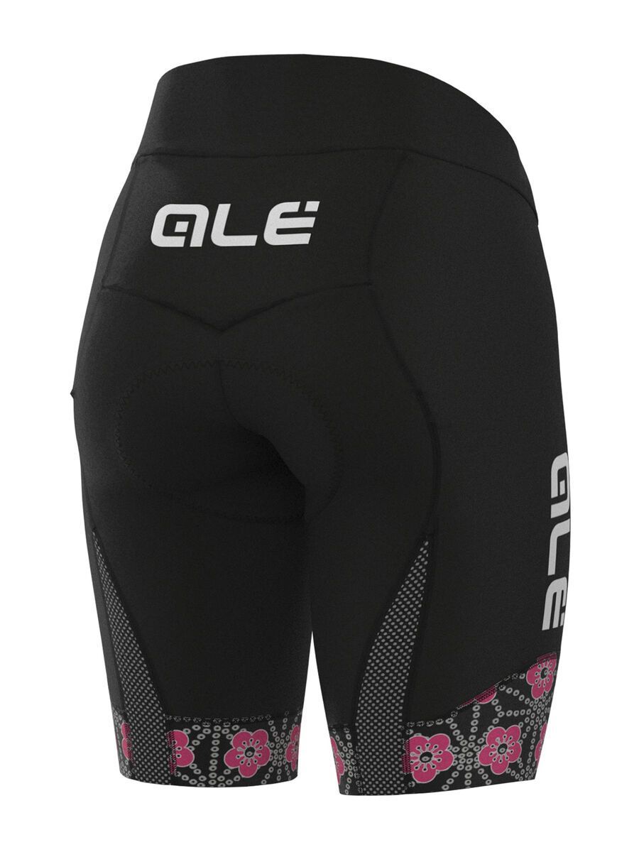 Ale Garda Lady Shorts, black-fluo pink - Bild 2