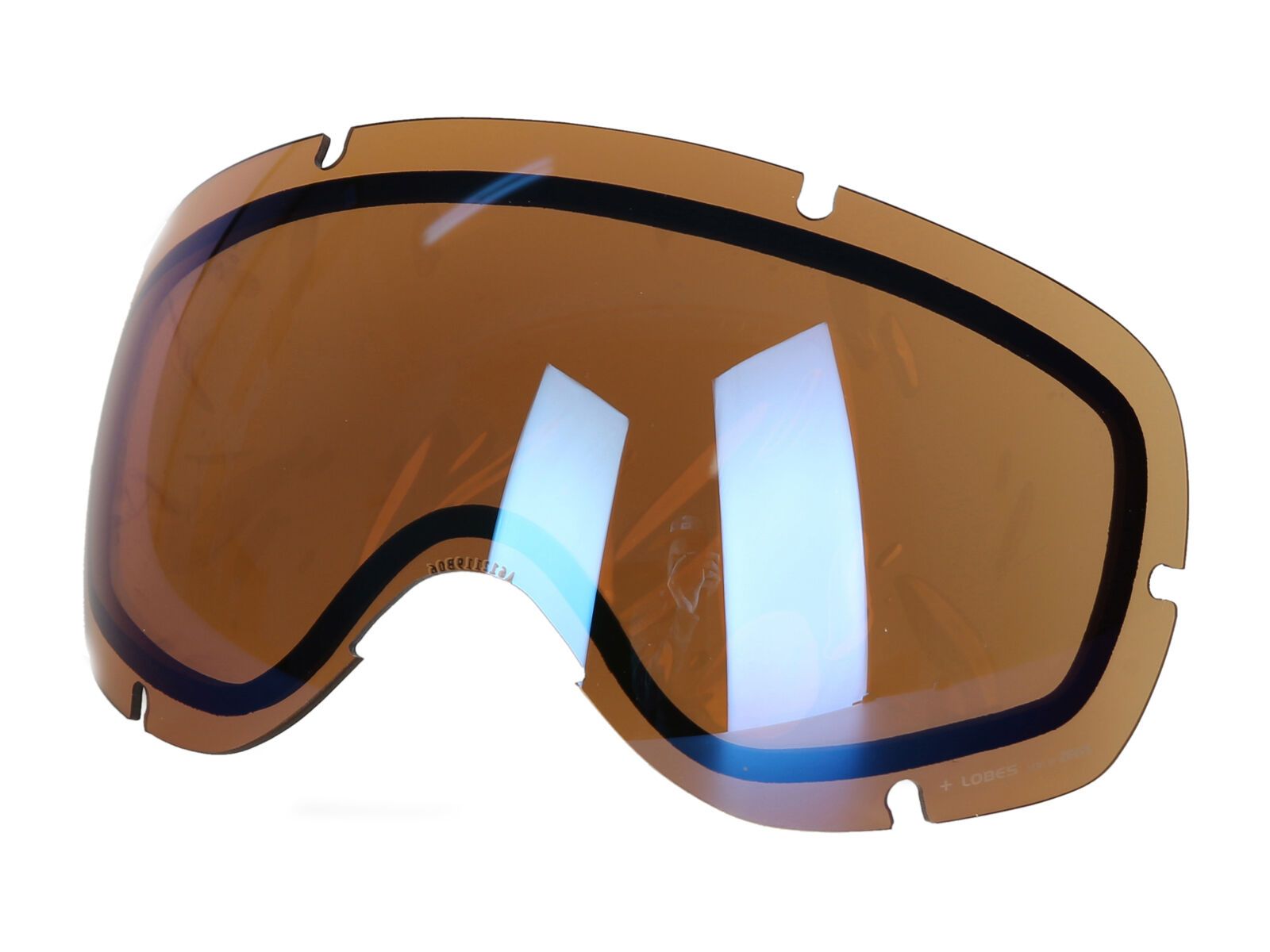 POC Lobes Wechselscheibe, persimmon/blue mirror - Bild 1