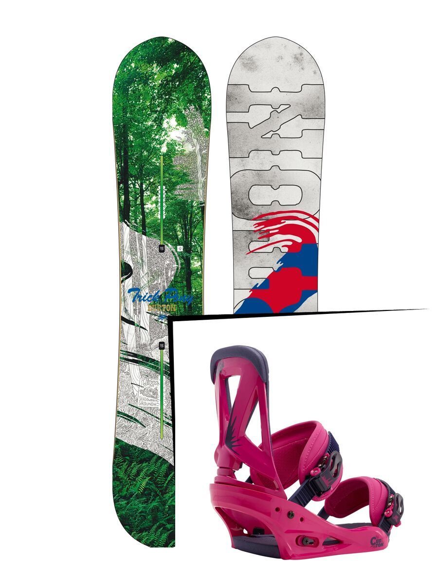Set: Burton Trick Pony 2016 +  Custom (1191314S) - Bild 1