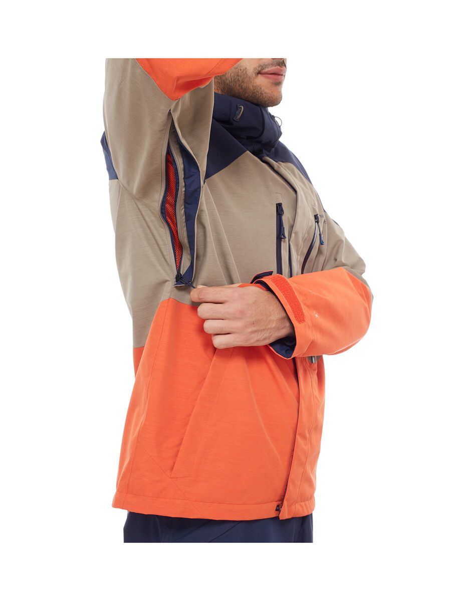 The North Face Mens NFZ Jacket, cosmic blue/brindle brown/zion orange - Bild 6