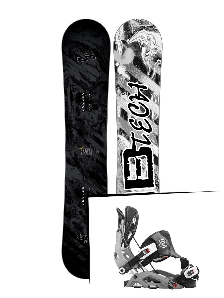 Set: Lib Tech Sk8 Banana 2017 + Flow Fuse Hybrid (1513151S) - Bild 1