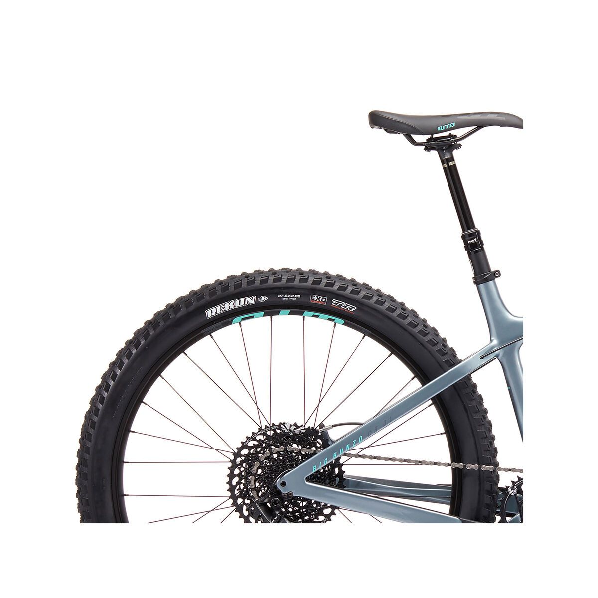 Kona Big Honzo CR/DL, gloss silver gray w/ mint green & dark gray decals - Bild 6