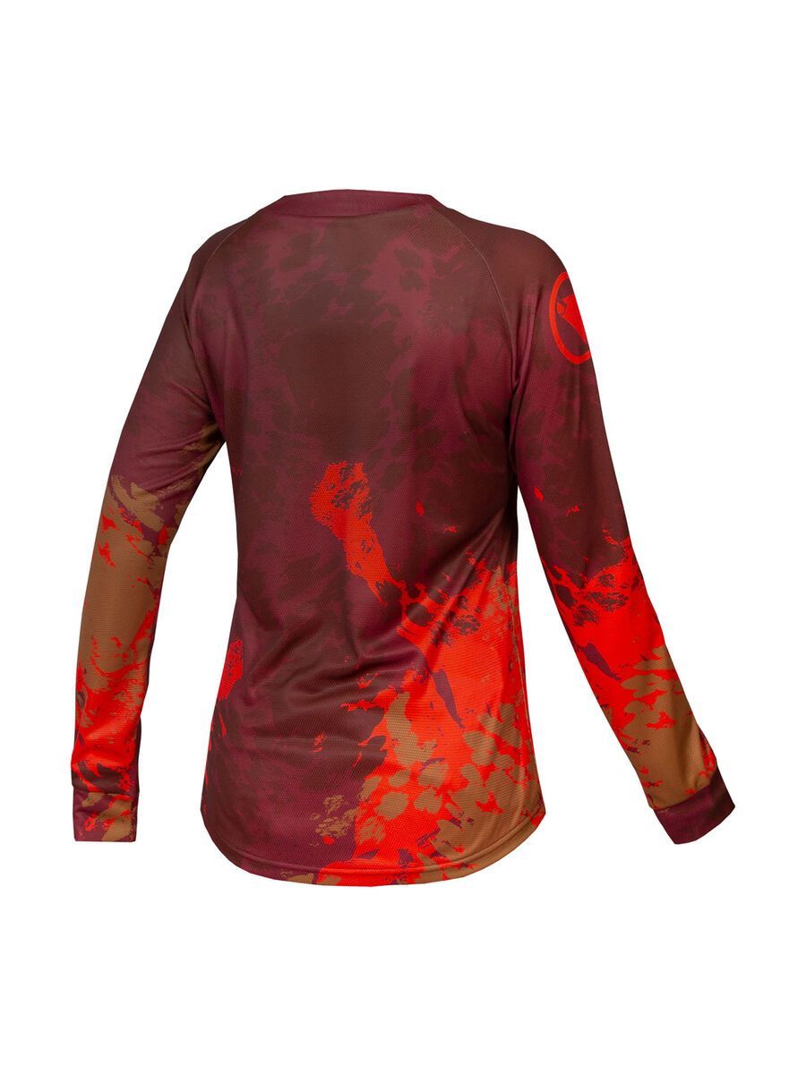 Endura Women's MT500 Animo L/S Jersey, paprika - Bild 2