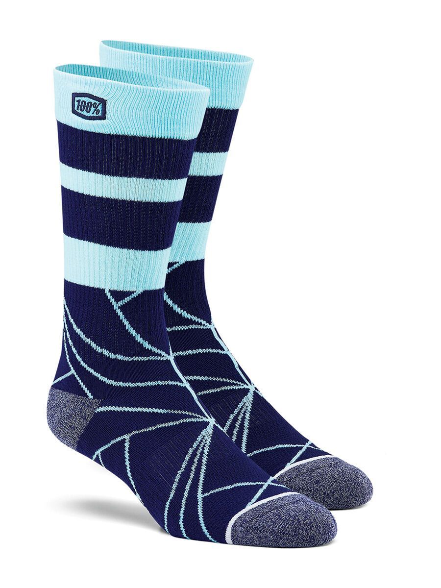 100 Fracture Socks, navy BIKERBOARDER.DE