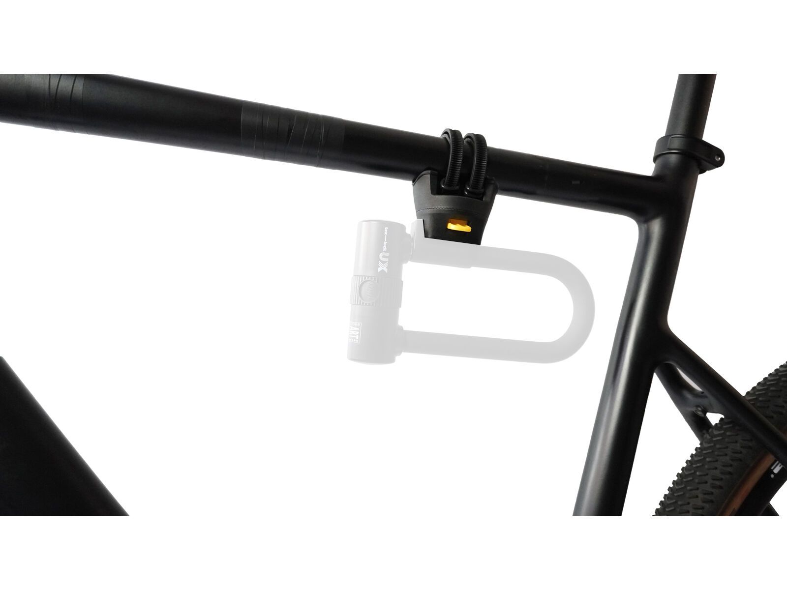 Tex-Lock Bügelschlosshalterung, black - Bild 4