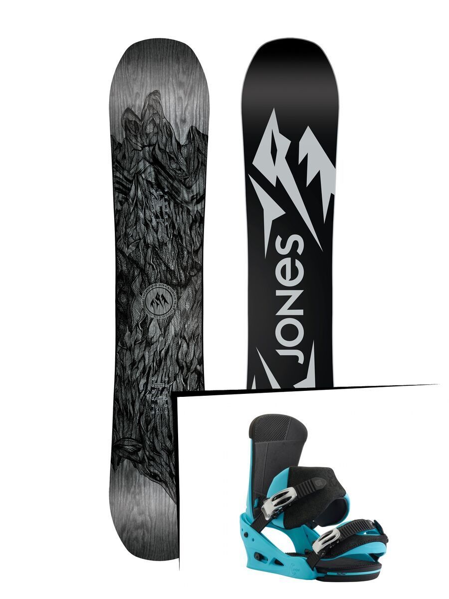 Set: Jones Ultra Mountain Twin 2019 + Burton Custom (1930936S) - Bild 1