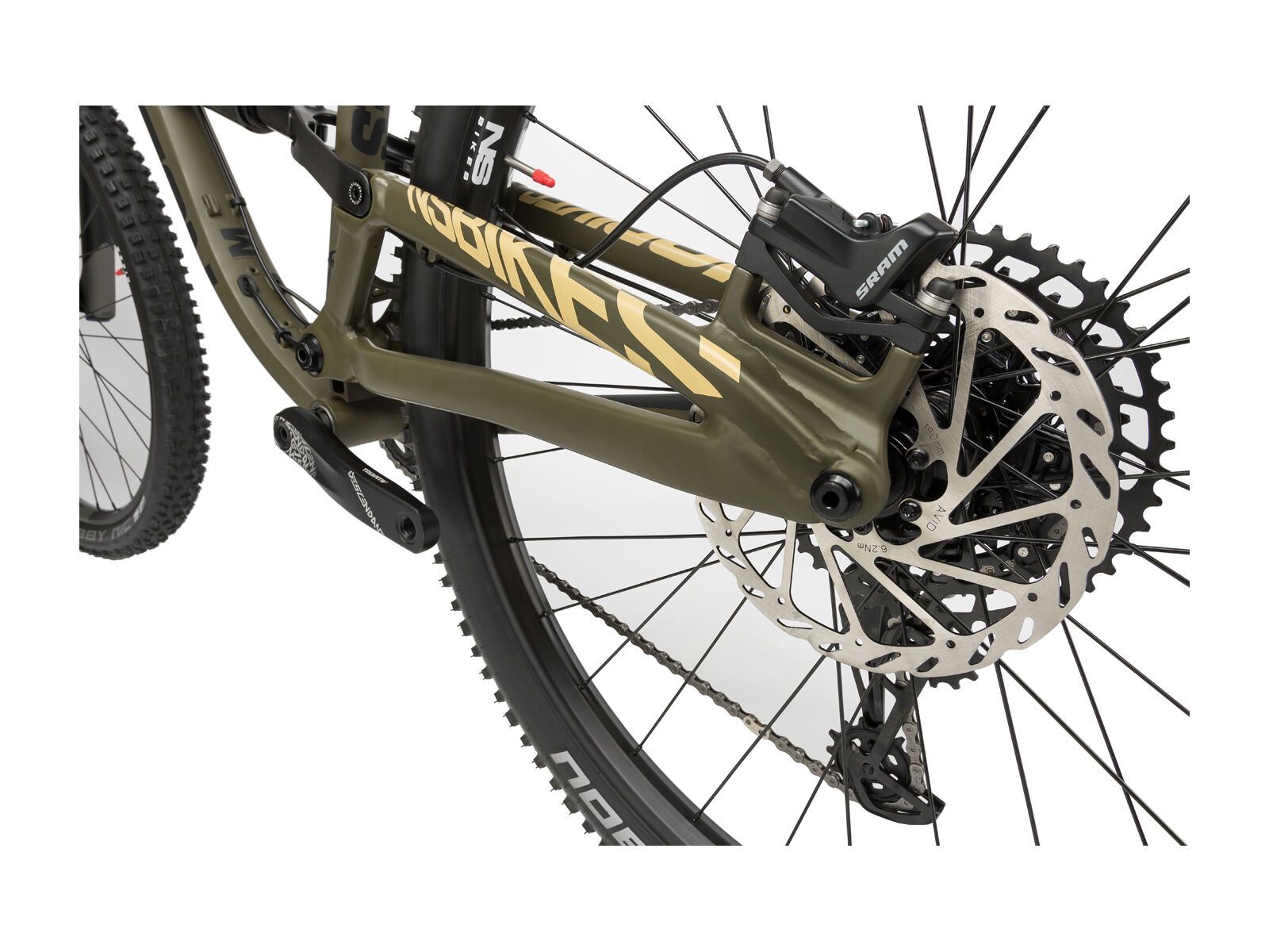 NS Bikes Nerd Lite, army green - Bild 6