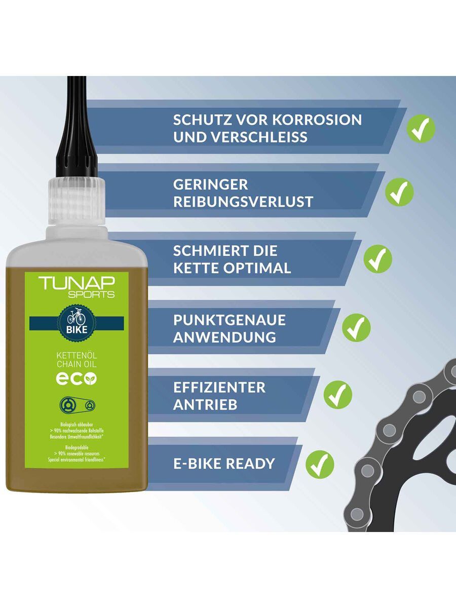 Tunap Sports Kettenöl Eco - 100 ml - Bild 3