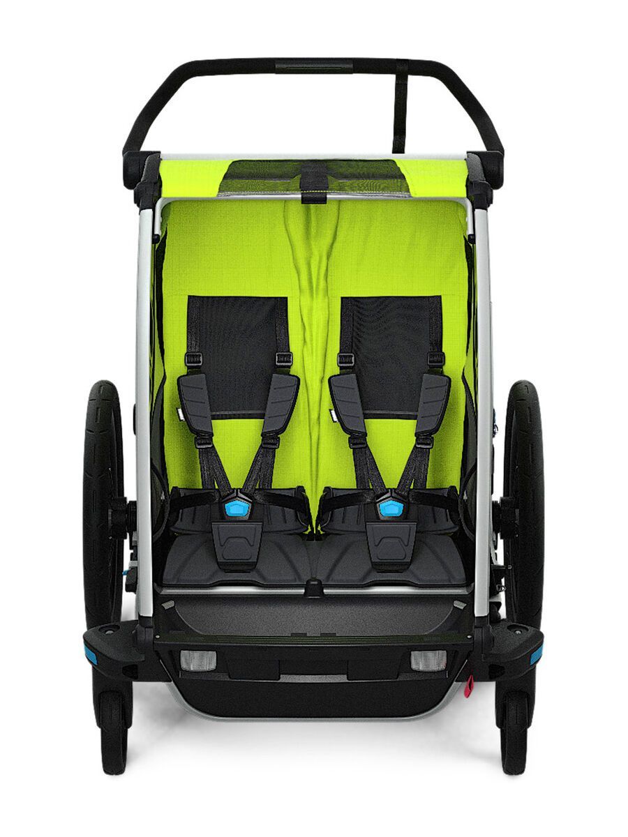 Thule Chariot Cab 2, chartreuse/dark shadow - Bild 3