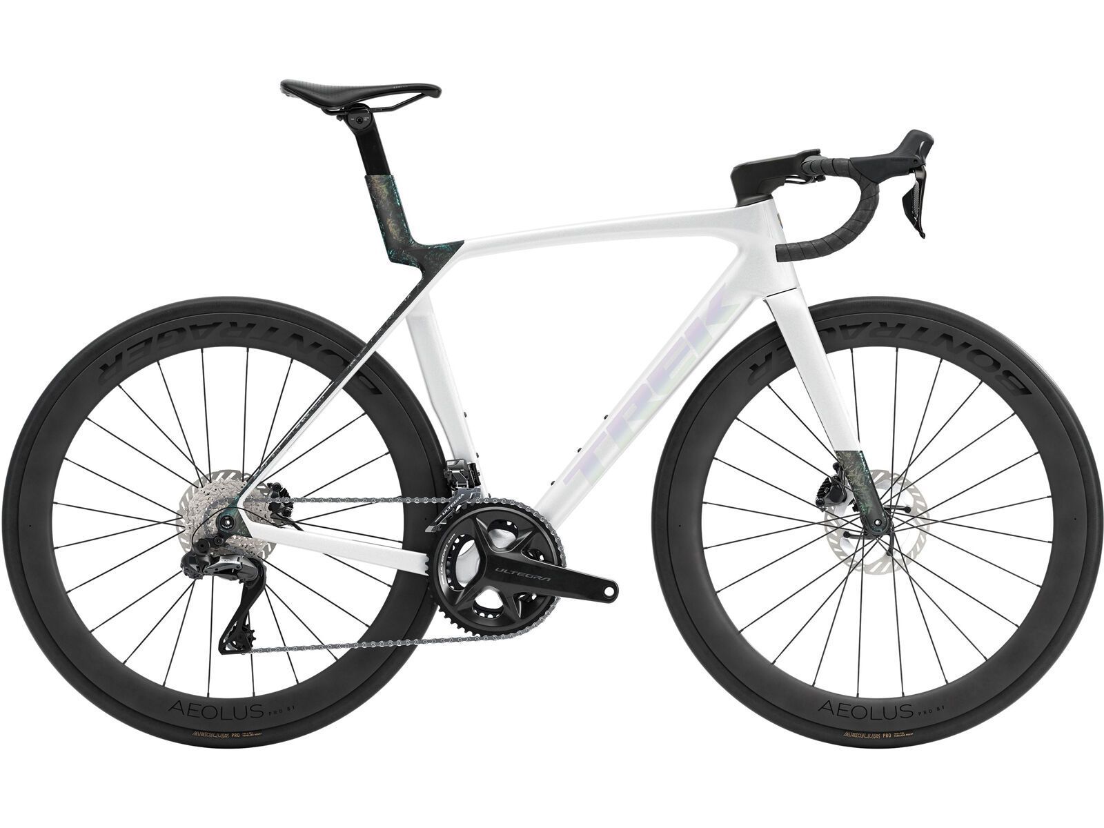 Trek Madone SL 7 Gen 8, gloss crystal white/matte deep smoke - Bild 1