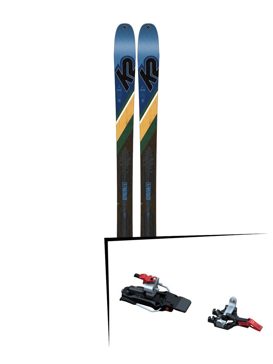 Set: K2 SKI Wayback 84 2019 + ATK Crest - Bild 1