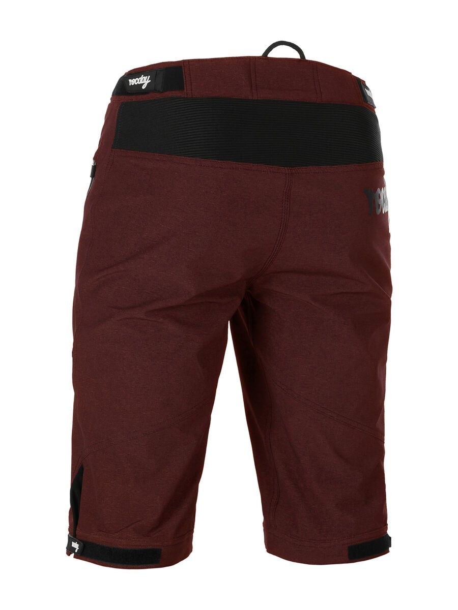 Rocday Roc Shorts, dark red melange - Bild 2