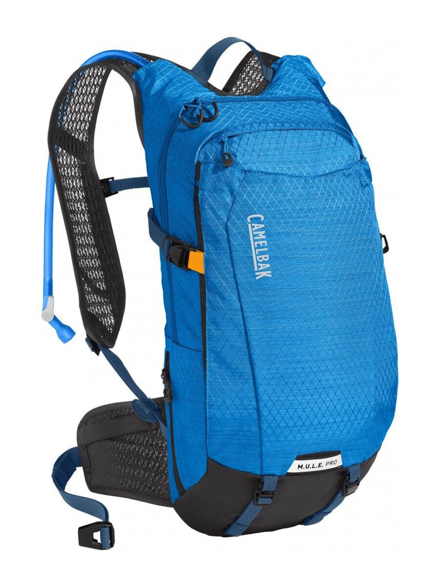 Camelbak M.U.L.E. Pro Trinkrucksack 14 L + 3 L Reservoir, ibiza blue/orange - Bild 1