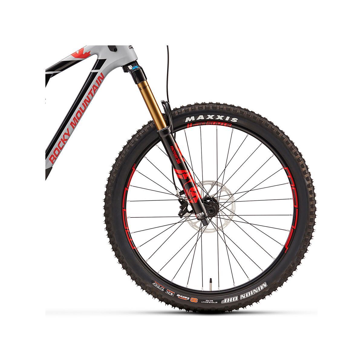 Rocky Mountain Altitude Carbon 90, black black/fox racing grey/flaming lips - Bild 3