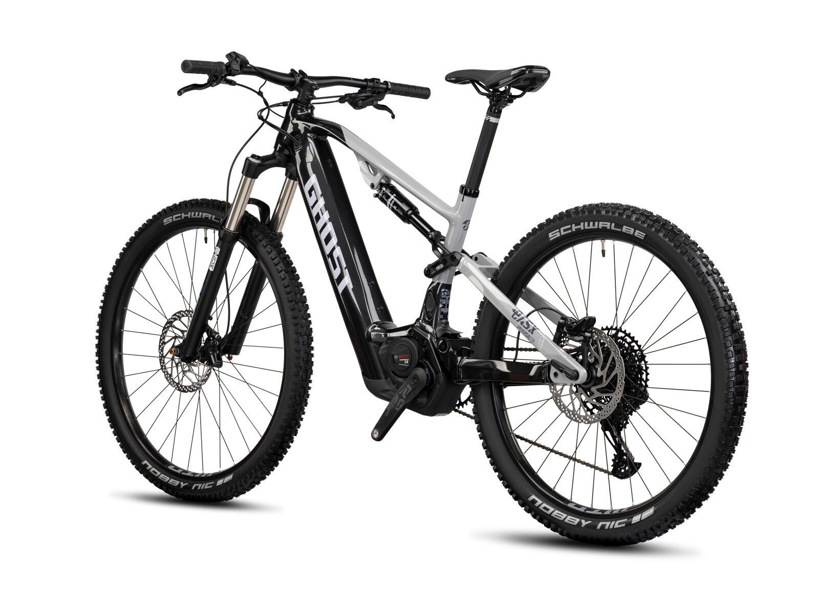 Ghost E-ASX 130 Universal AL, metallic anthracite/light gray - glossy/matt - Bild 6