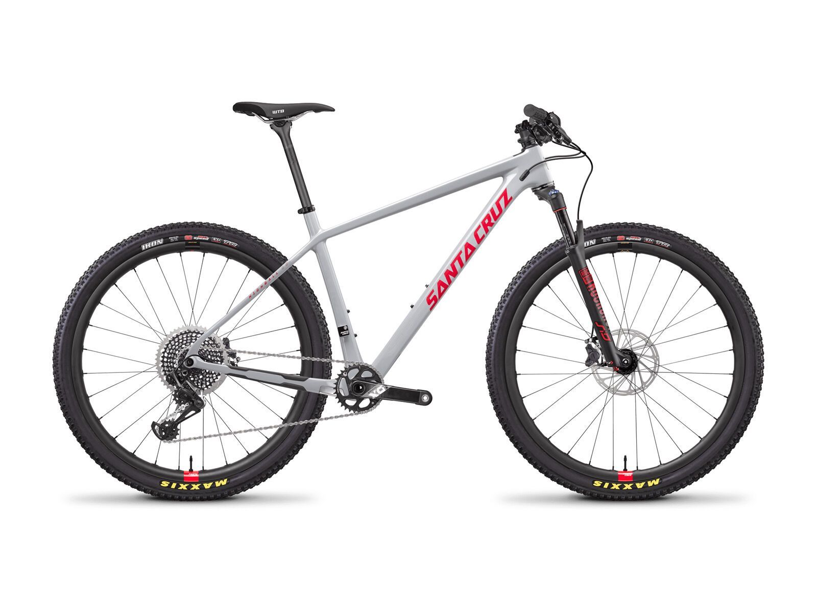Santa Cruz Highball CC X01 Reserve 29, gloss grey and red - Bild 1
