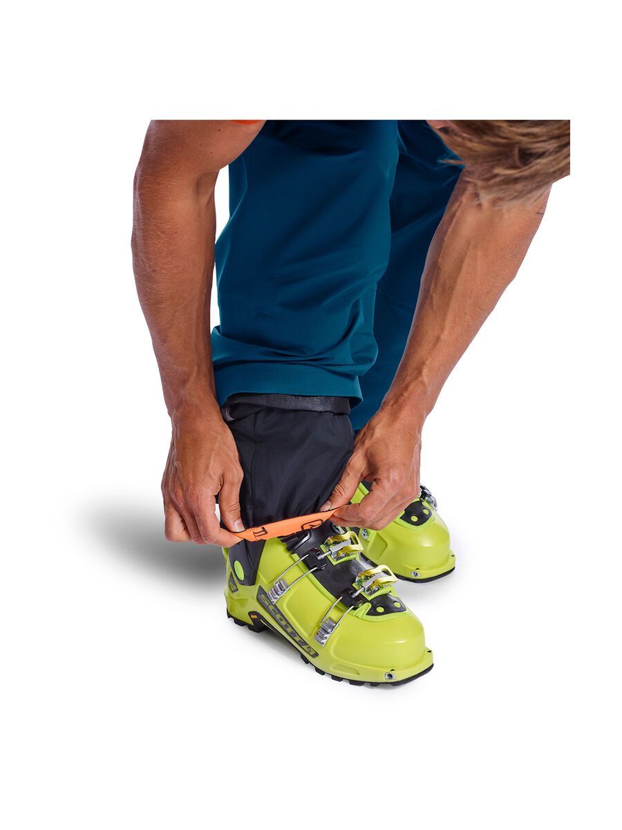 Ortovox 3L Deep Shell Pants M, petrol blue - Bild 5