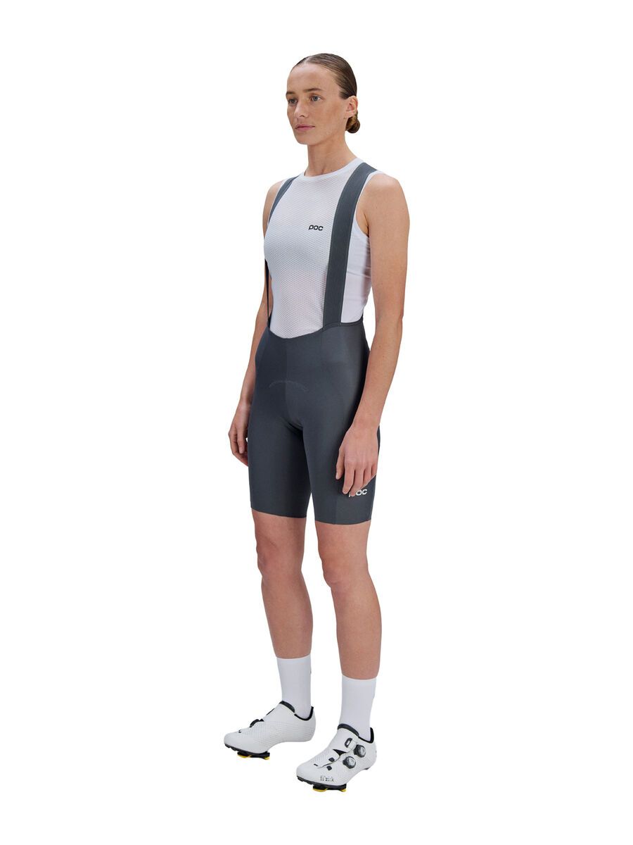 POC W's Raceday Bib Shorts, sylvanite grey - Bild 3