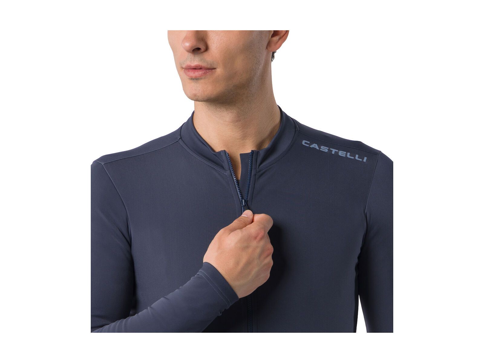 Castelli Espresso Thermal 2 Jersey, twilight blue - Bild 4
