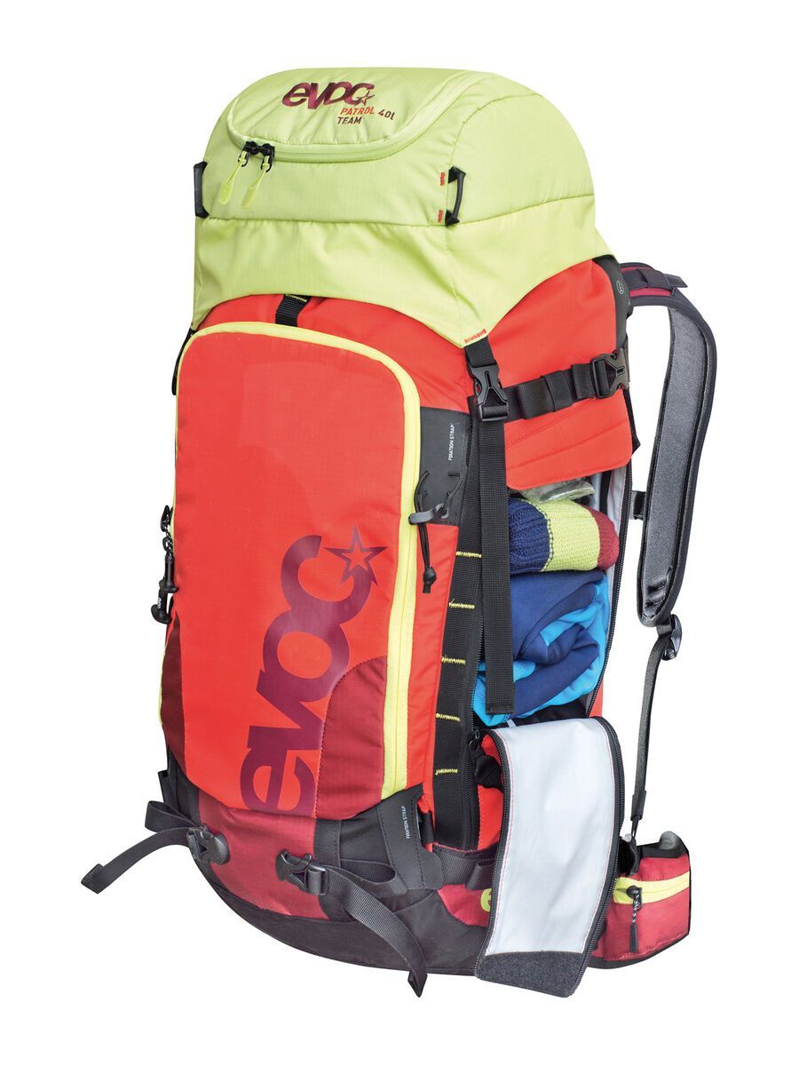 Evoc Patrol 40l+ Team, lime/red/ruby - Bild 3