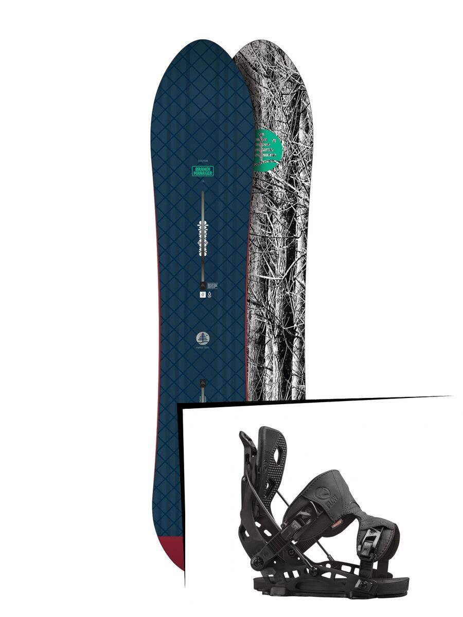 Set: Burton Branch Manager 2017 + Flow NX2 (1513115S) - Bild 1