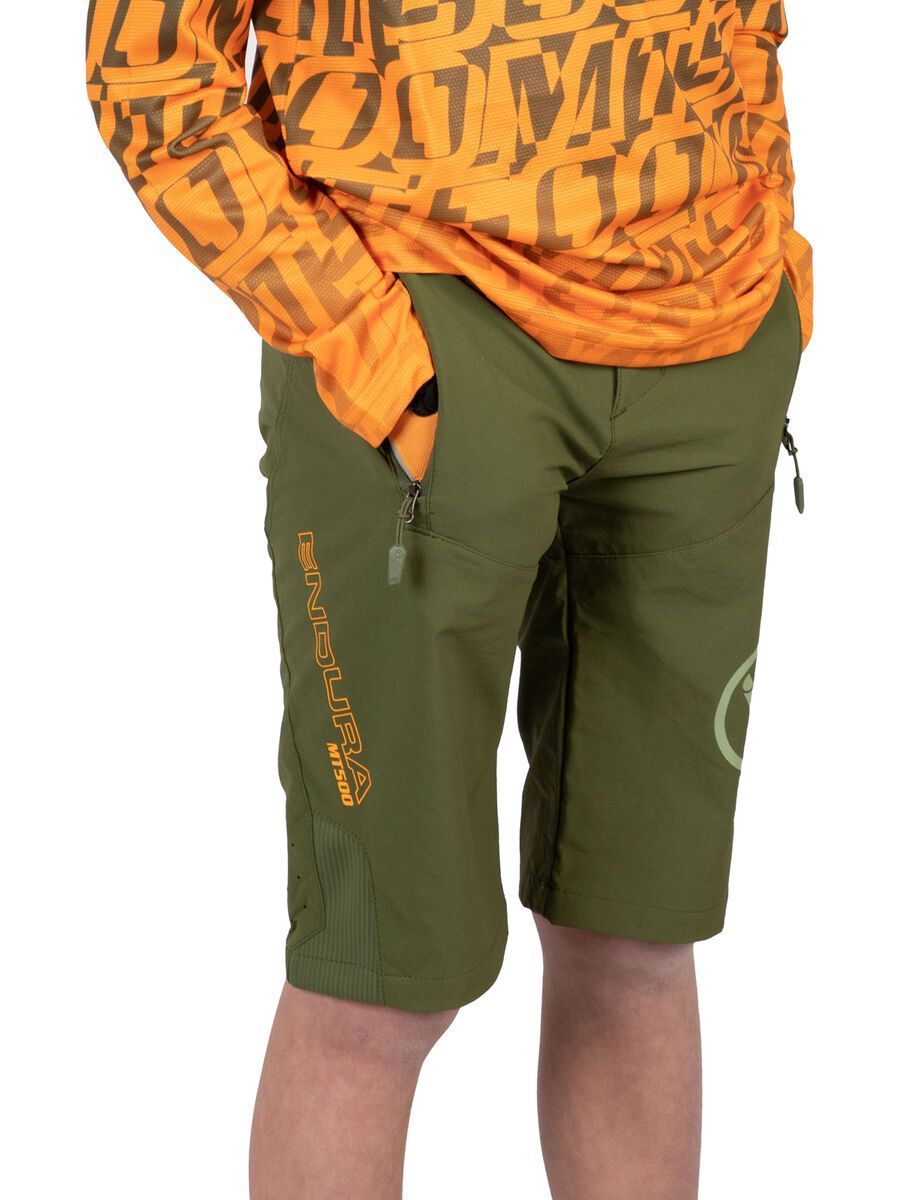 Endura Kinder MT500JR Burner Short, olivgrün - Bild 4