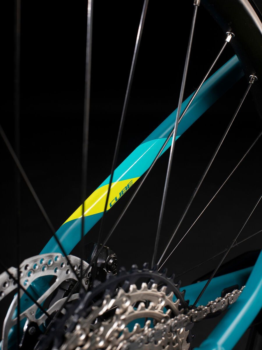 Cube Access Hybrid Race 27.5, pinetree´n´lime - Bild 9