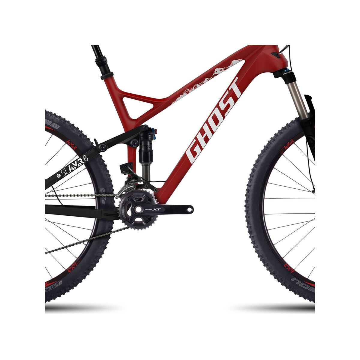 Ghost SL AMR LC 8, darkred/white - Bild 3