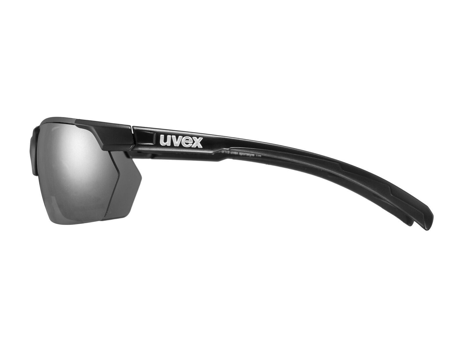 uvex sportstyle 114 inkl. WS, black mat/Lens: litemirror silver - Bild 2