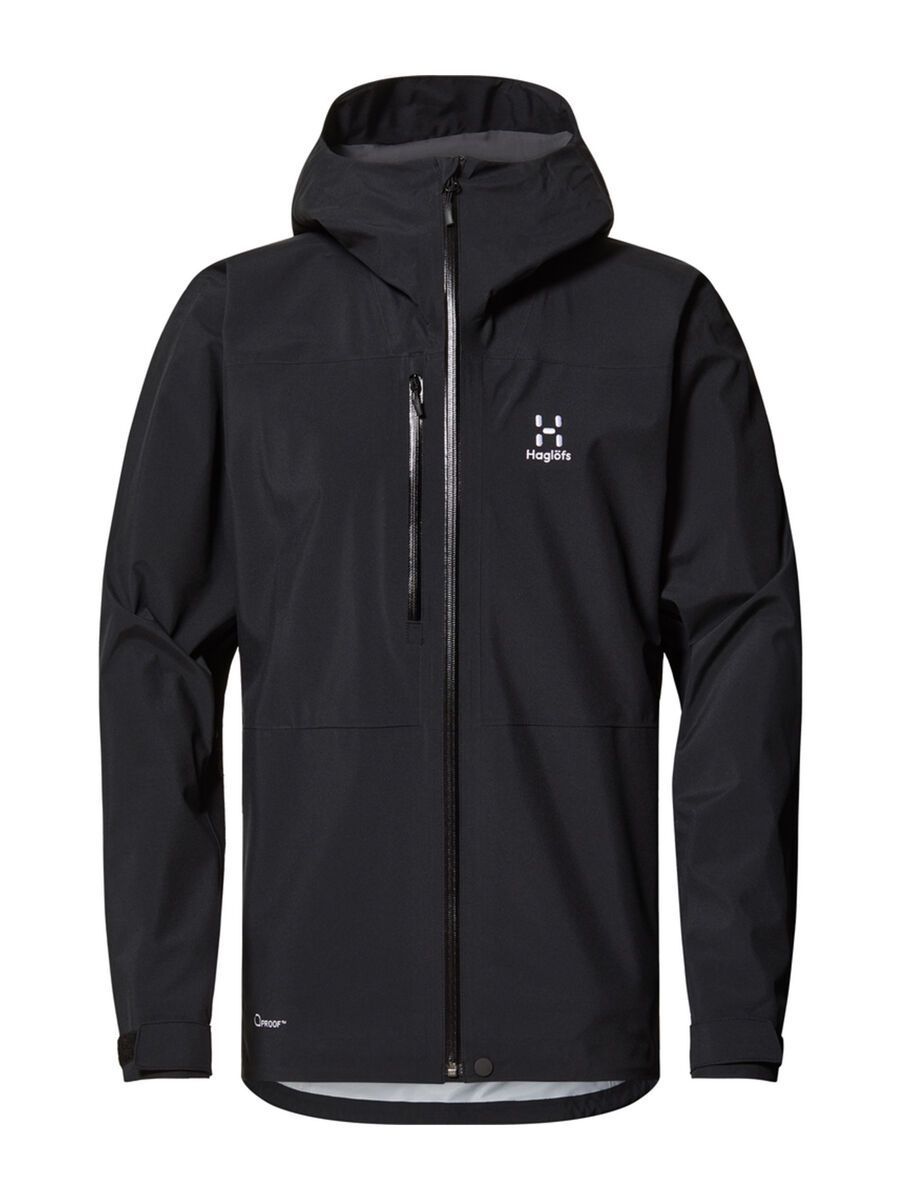 Haglöfs Front Proof Jacket Men, true black - Bild 1