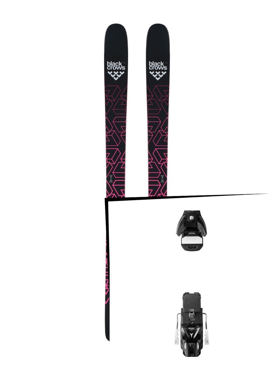 Set: Black Crows Corvus 2018 + Atomic STH 13 WTR black/gun metal - Bild 1