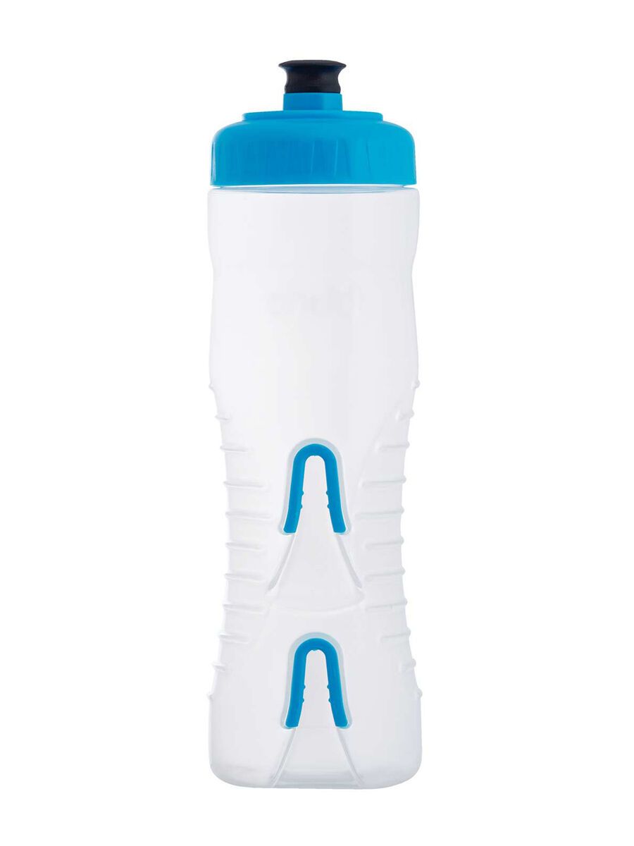 Fabric Cageless Waterbottle 750 ml, clear/blue - Bild 2
