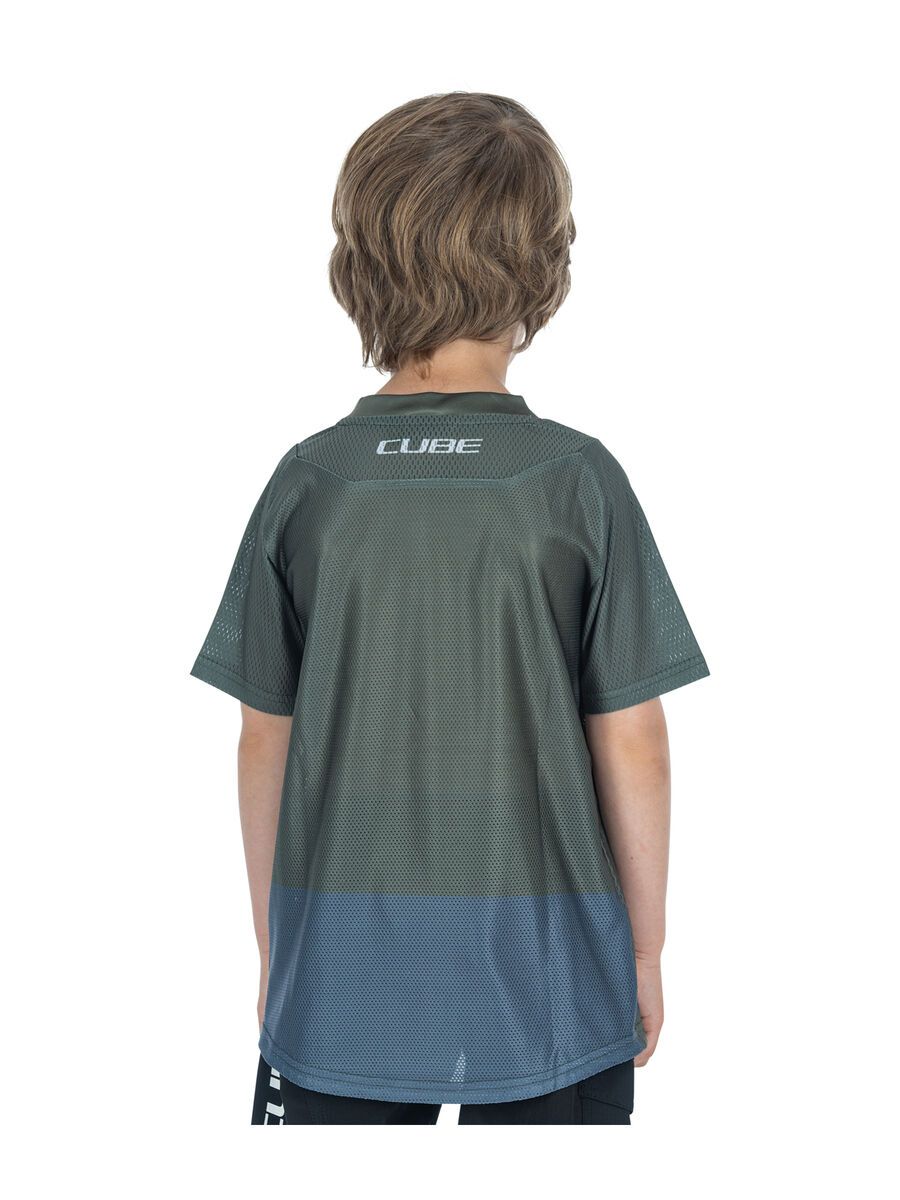 Cube Vertex Trikot Rookie TM, olive´n´grey - Bild 3